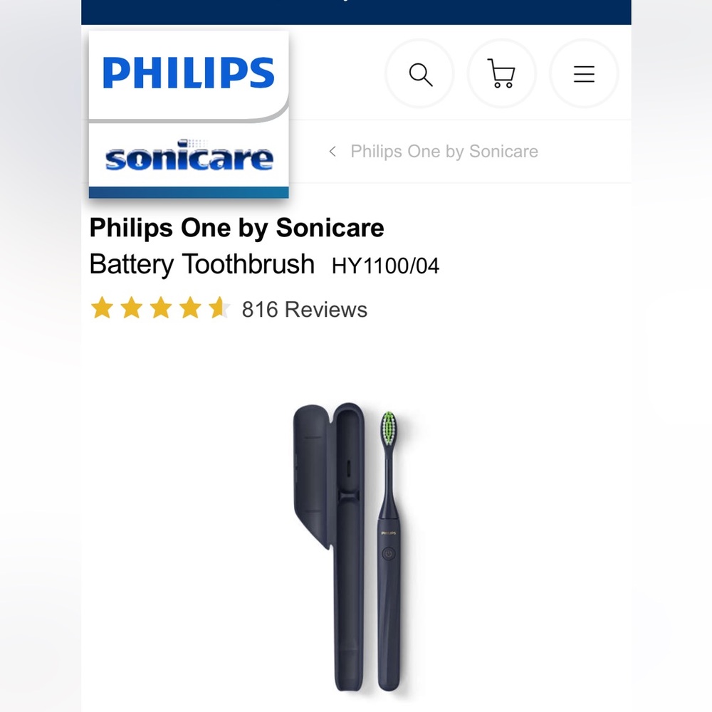 Philips One Electric Toothbrush